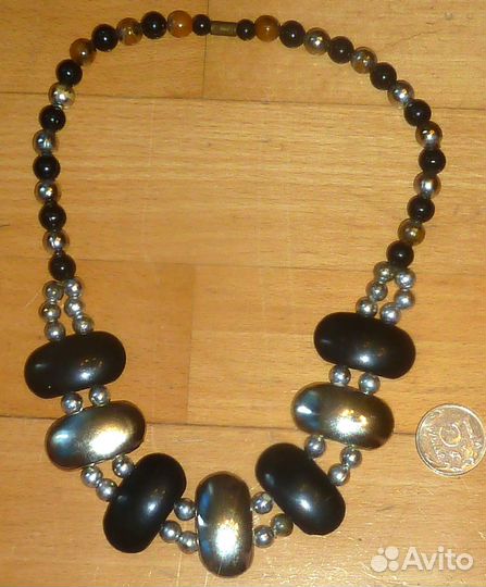 Бусы Пластмасса Длина 44 см