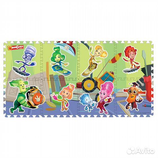 Детский Коврик - пазл 