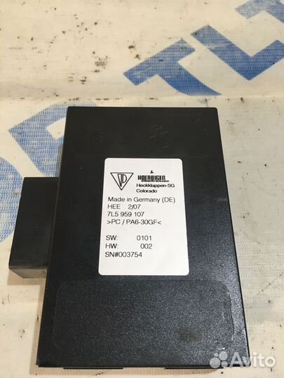 Блок управления крышкой багажника porsche cayenne