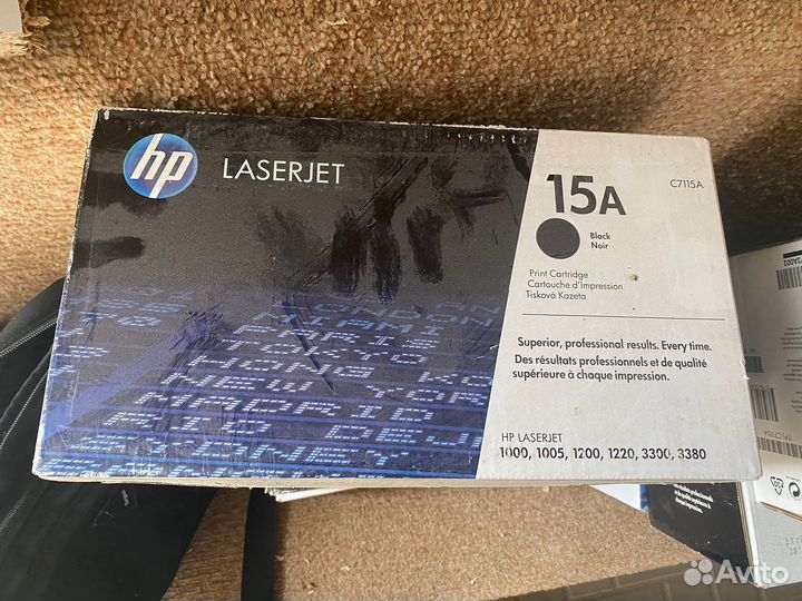 Катриджи для принтера