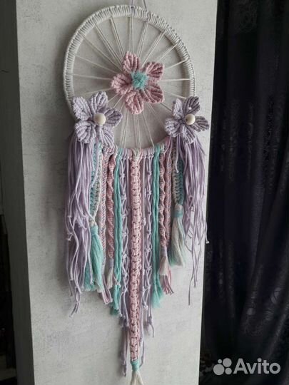 Ловец снов. Панно макраме