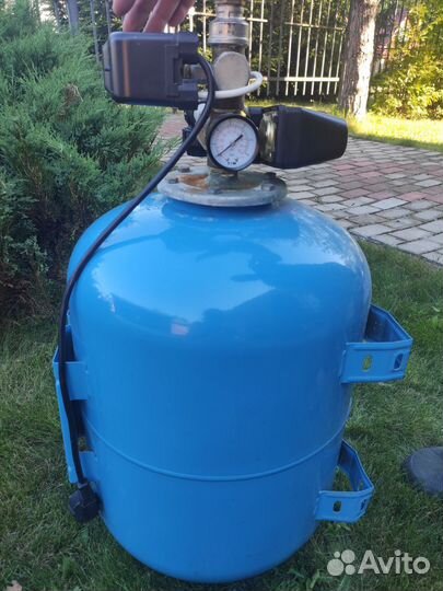 Гидроаккумулятор 50 л.Aguasistem с манометром