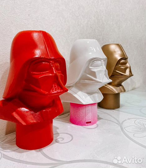 Форма для кашпо - Давид, Дарт Вейдер, Добби