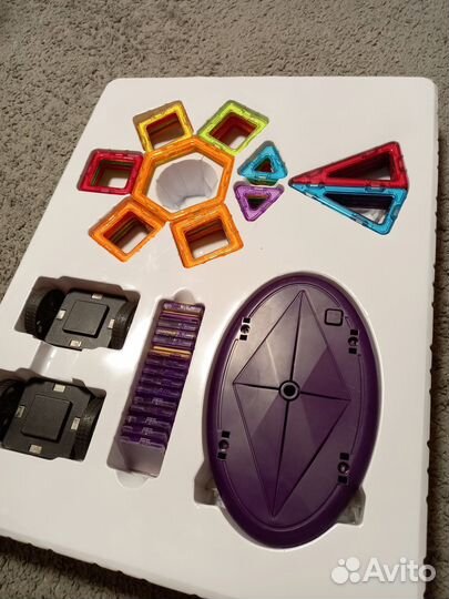 Магнитный конструктор 71деталь