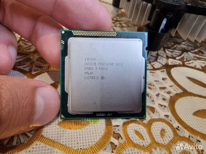 Процессор Pentium G850 2x2.9Ггц + Кулер