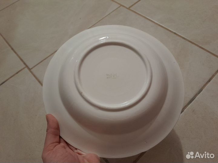 Тарелка зик ручная роспись 25 см