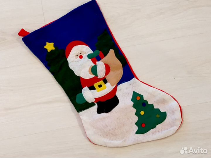 Мешок новогодний подарочный