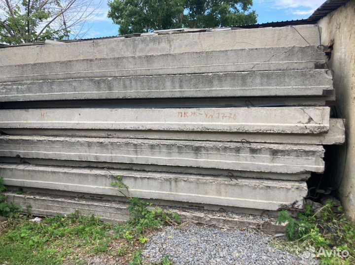 Плиты перекрытия бу