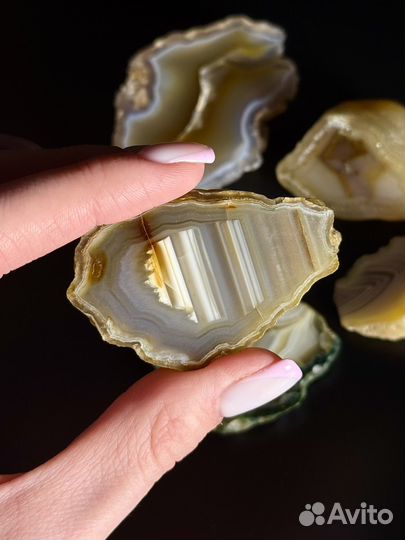 Коллекция натуральных камней и минералов Агат