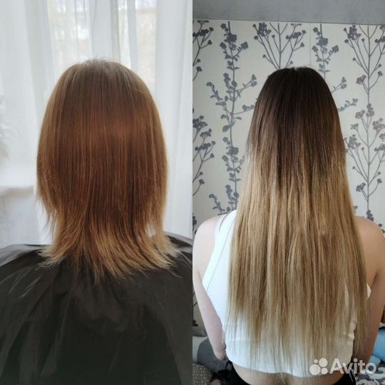 Наращивание волос