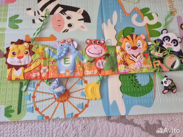 Книжка растяжка для малышей