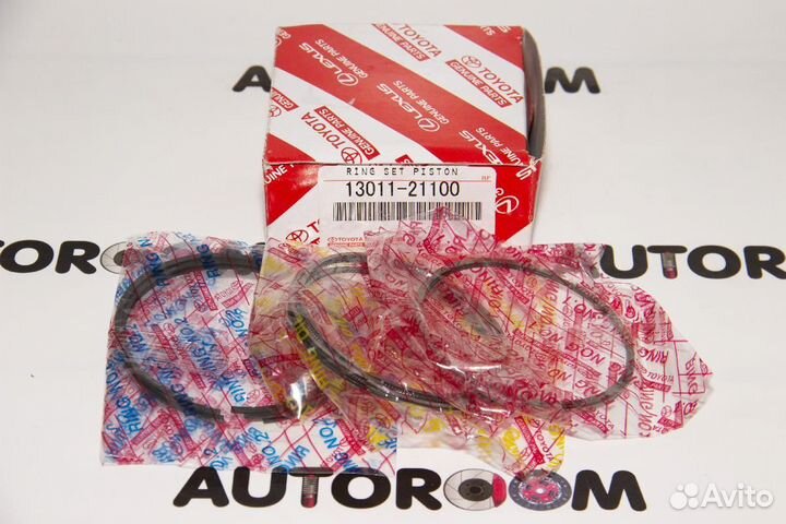 Кольца поршневые Toyota Prius 20 13011-21100 STD