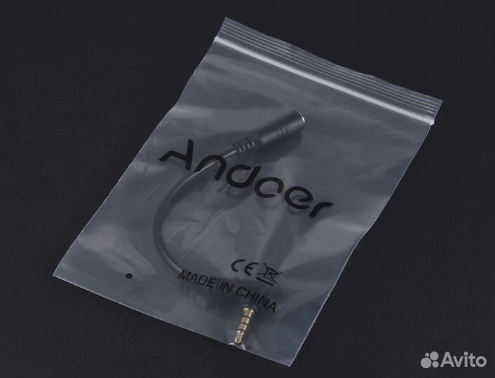 Аудио Переходник Микрофона к Телефону Trrs-Trs