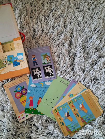 Игры на карточках от 2 лет