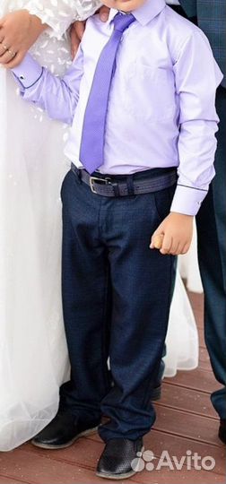 Рубашка и брюки для мальчика 116
