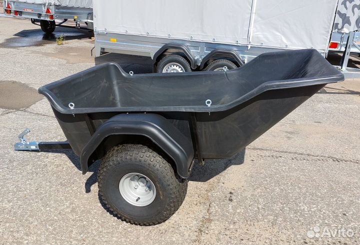 Самосвальный прицеп для квадроцикла