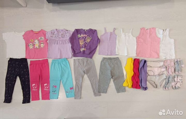 Пакет одежды на девочку