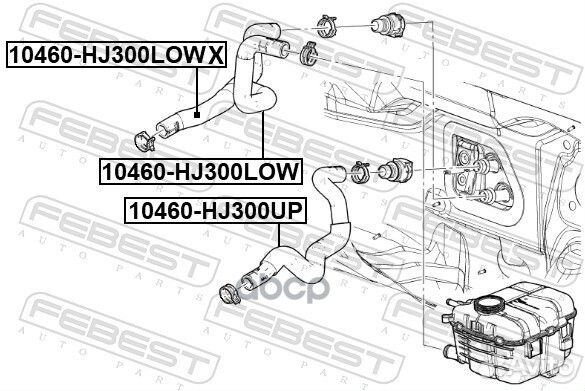 Патрубок системы охлаждения chevrolet cruze 201