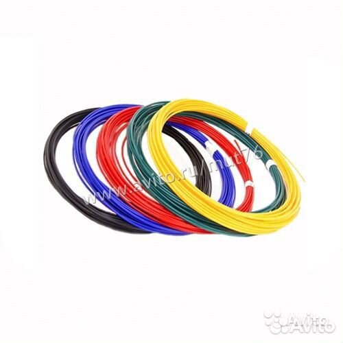 Набор пластика для 3D ручки (PLA), 6 цветов