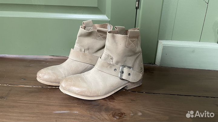 Полусапоги натуральная кожа