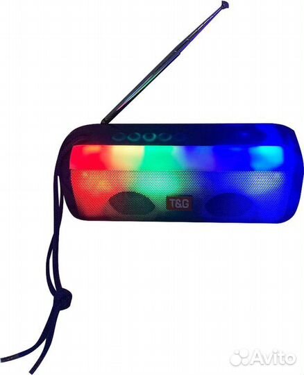 Портативная колонка TG-144 черная