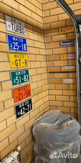 Японский номерной знак JDM