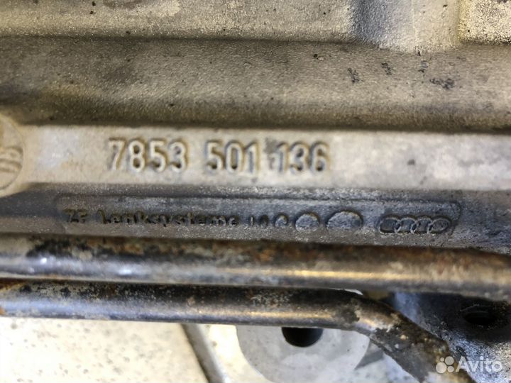 Рулевая рейка Audi A6 C6 servotronik