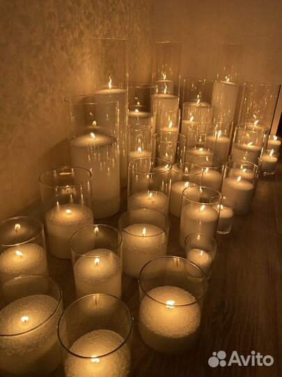 Насыпные свечи аренда