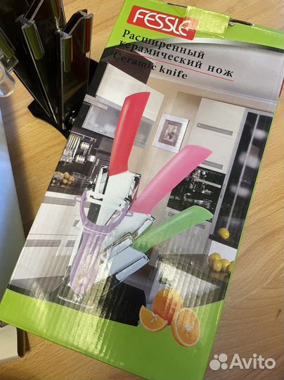 Новый набор керамических ножей