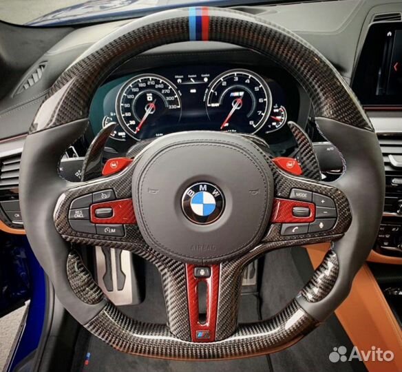 Карбоновый руль Bmw Mercedes Porsche Audi