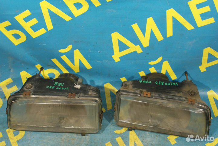 Передняя фара Volvo 850