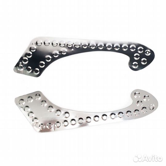 Декоративные накладки полик боковые к-т 2шт Honda