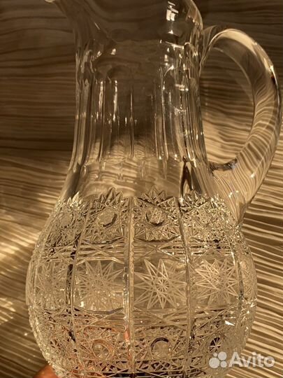 Кувшин хрустальный снежинка Sonne