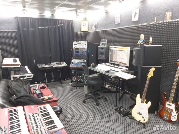 Студия звукозаписи / Запись вокала / Песни