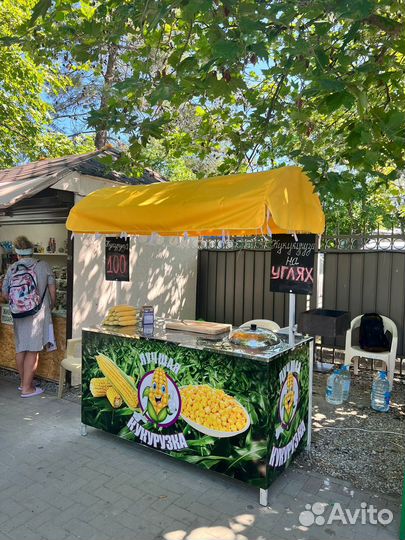 Готовая торговая точка горячей кукурузы