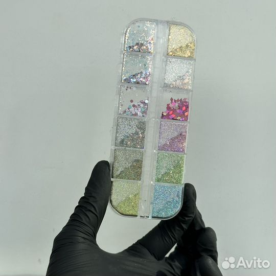 Объёмные фигурки для дизайна ногтей