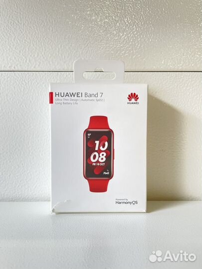 Huawei Band 7 Red amoled/SpO2