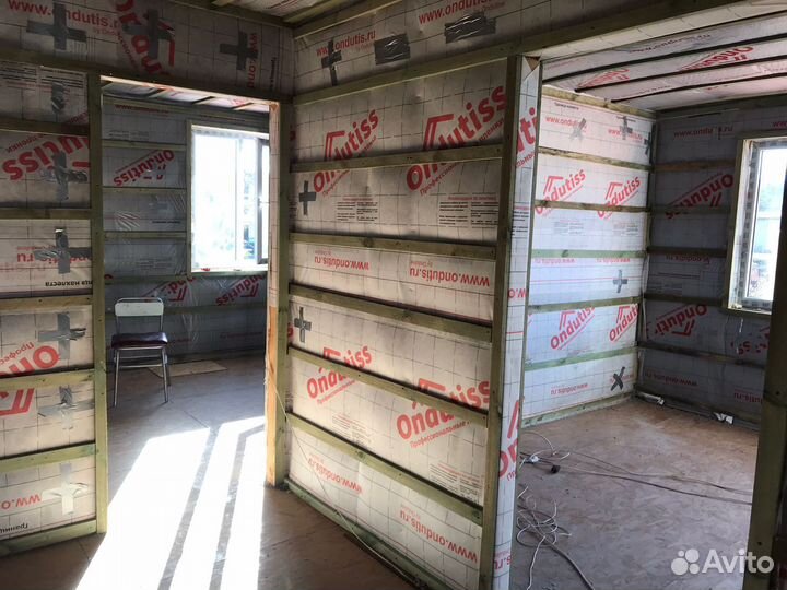 Утепление эковатой