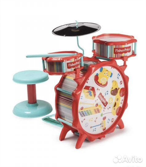 Барабанная установка детская Fisher Price