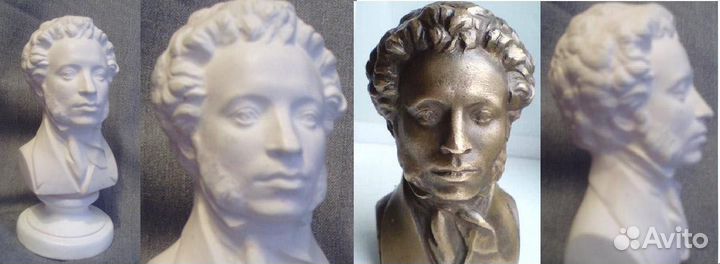 Бюсты Владимира Высоцкого, Александра Пушкина