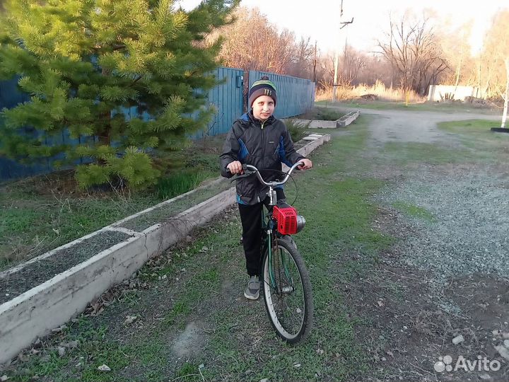 Велосипед с веломотором