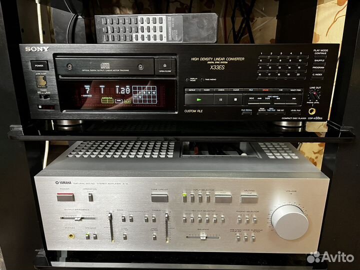 Sony CDP-X33ES cd проигрыватель 100v торг обмен
