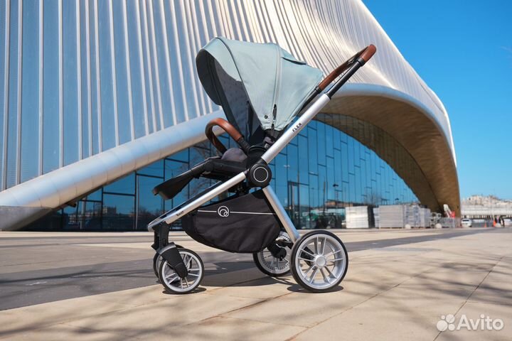 Коляска 0+ и автолюлька Rant Flex Ocean Green