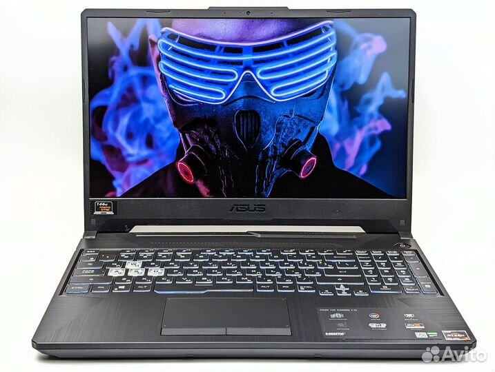 Игровой asus TUF GTX1650Ti/i5/16Gb/512Gb/144Hz