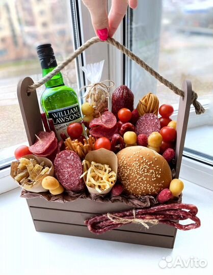 Мужские съедобные букеты в подарок