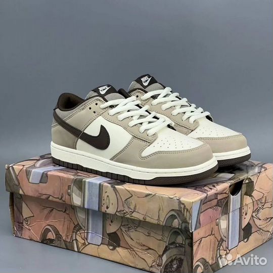 Nike SB Dunk Low Katsuhiro SteamBoy OST White Beige Brown