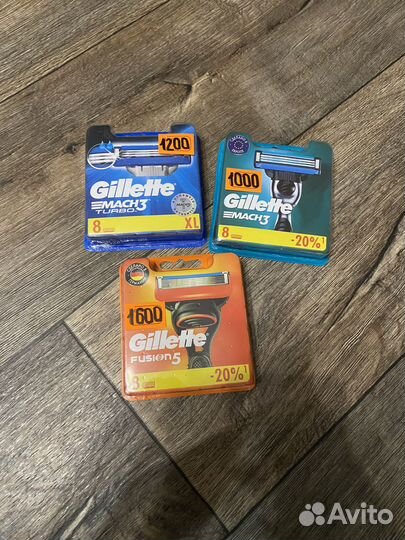Лезвия для бритья gillette