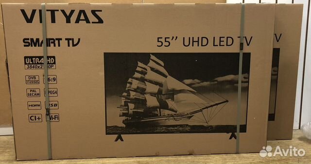 Ultra HD (4K) LED телевизор 55" Витязь SmartTV купить в Нижнем ...
