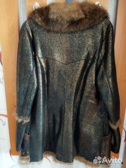 Дубленка натуральная женская 46 48