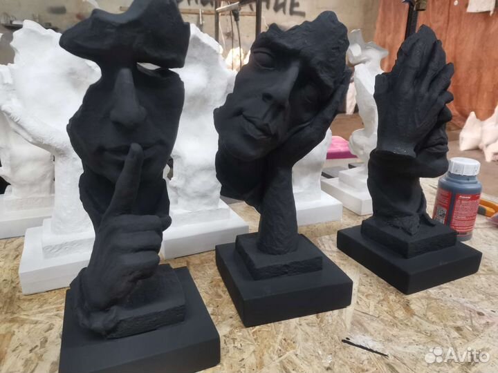 Статуэтка тишина, молчание и грусть